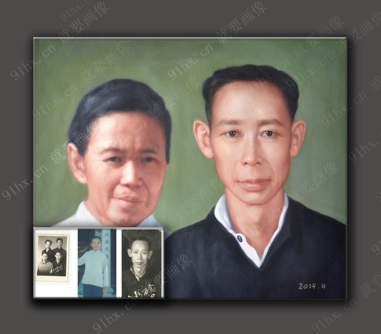 北京画张油画肖像需要多少钱?