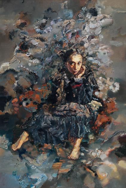 暖阳  作者：莫也  创作年代：2005  规格：120×180cm  品类：油画