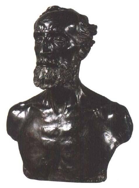 雕刻家朱尔·达卢像