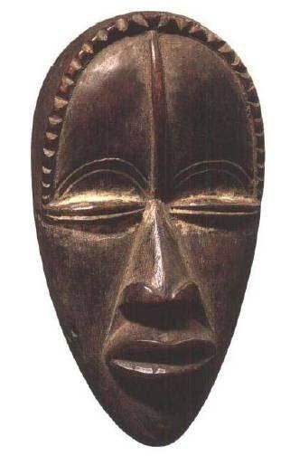 西非丹族人面具