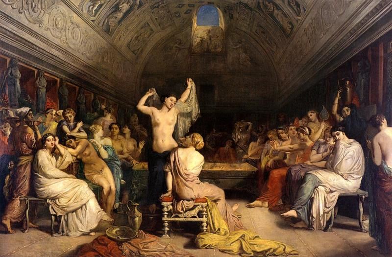 古罗马的浴室