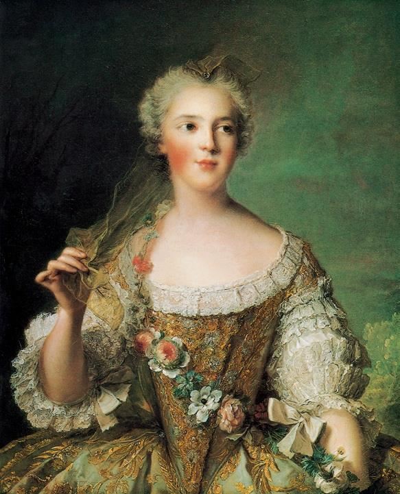 索菲夫人 法国 纳蒂埃 布上油画 纵79×横60厘米 凡尔赛皇室博物馆藏