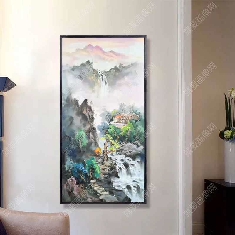 纯手工风景油画