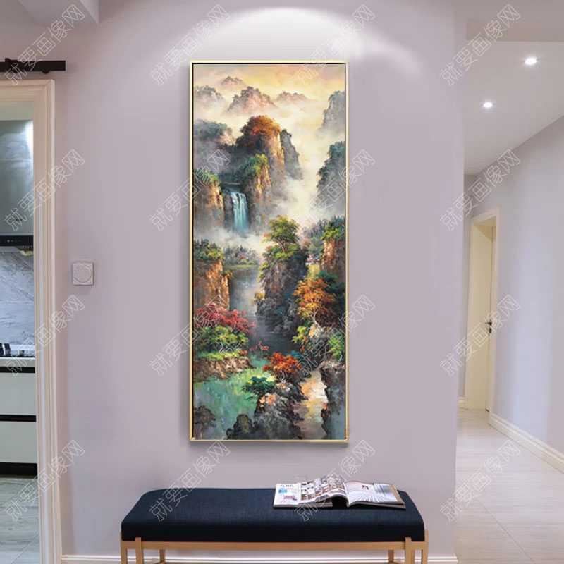 简单油画风景